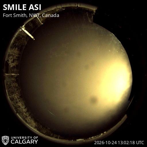 SMILE all-sky imager – Fort Smith